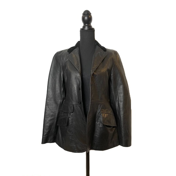 Ralph Lauren Late 90s Leather Jacket - Picture 1 of 11